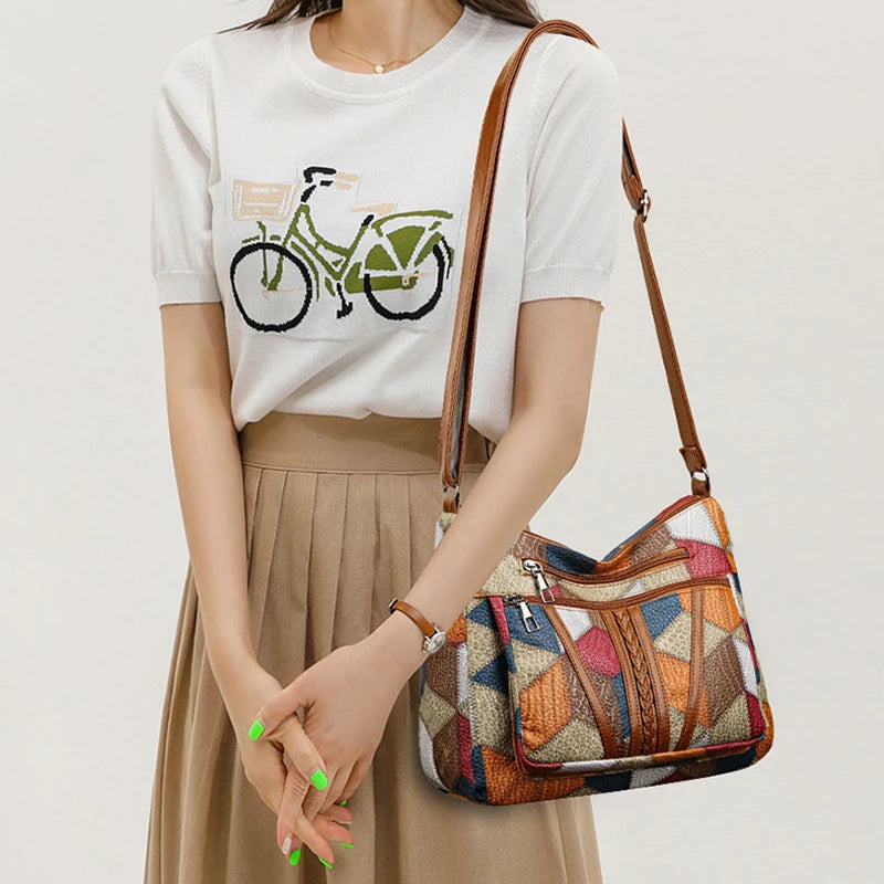 VEGAN LEATHER HANDBAG