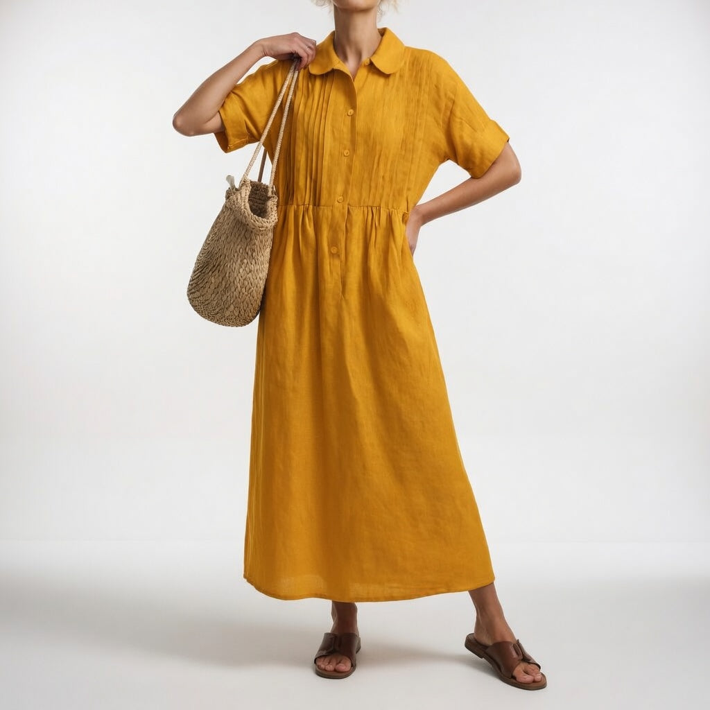 Elara™ | Shirt Dress