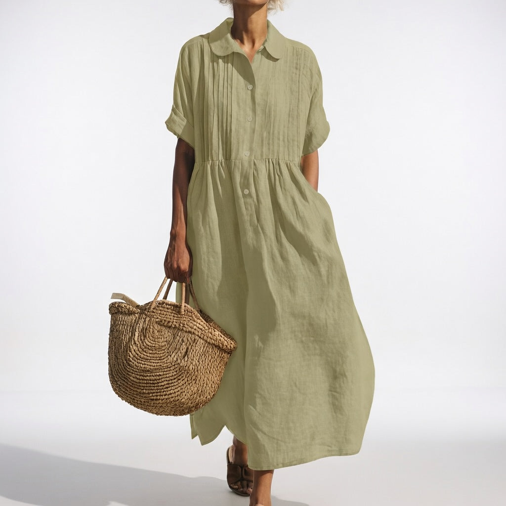 Elara™ | Shirt Dress