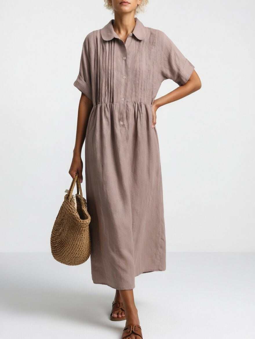 Elara™ | Shirt Dress