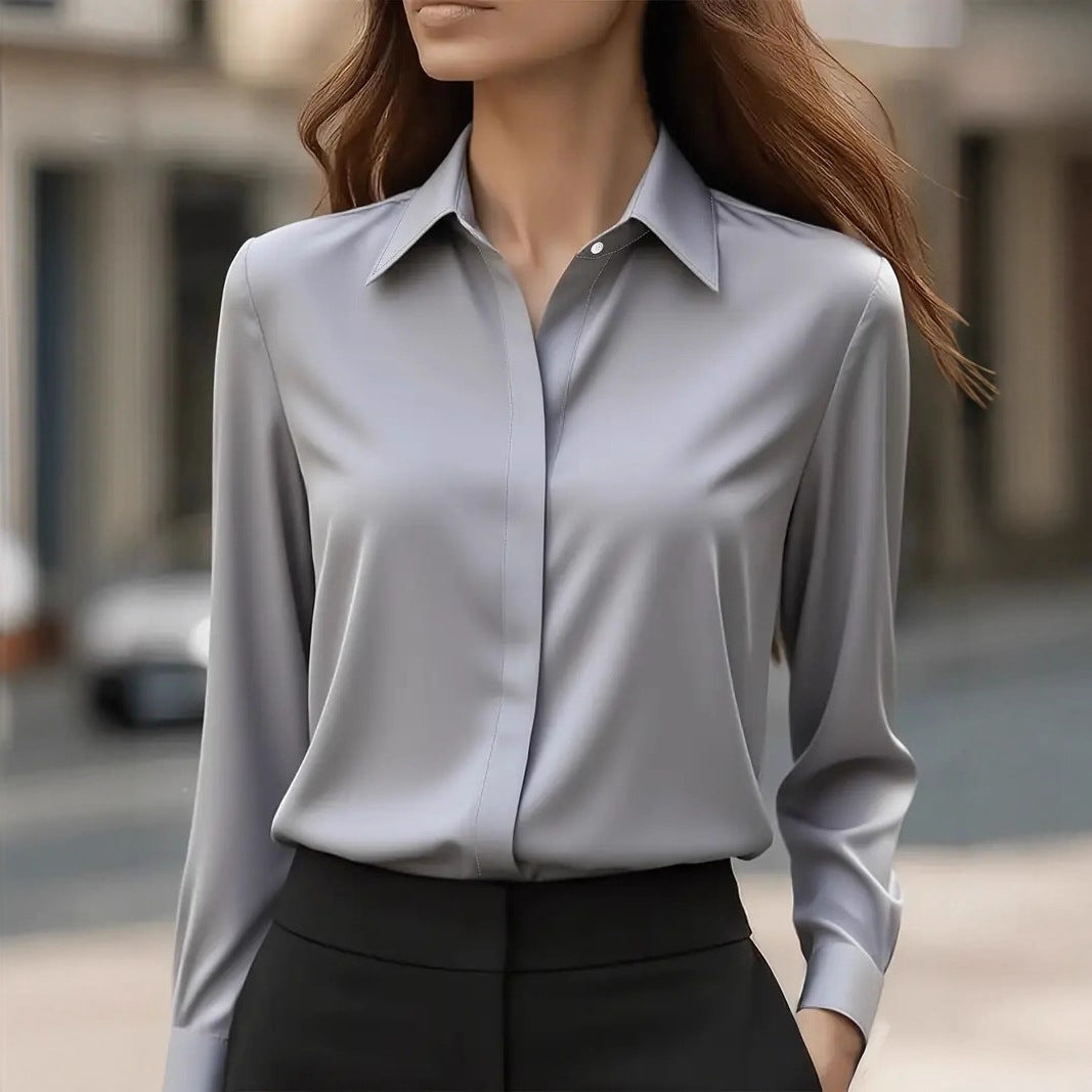 Luna | Women's Elegant Silk Blouse Timeless