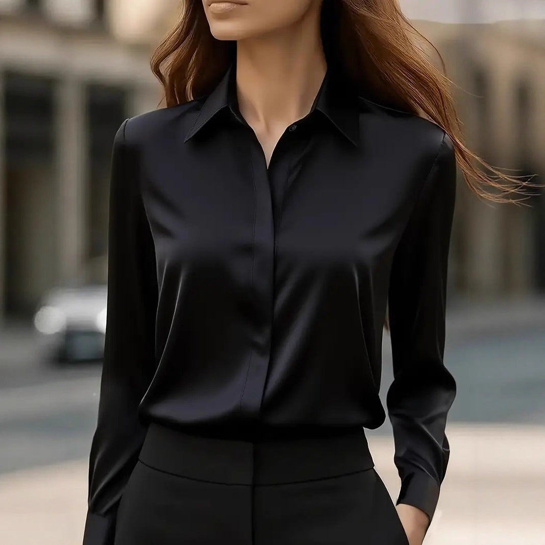 Luna | Women's Elegant Silk Blouse Timeless