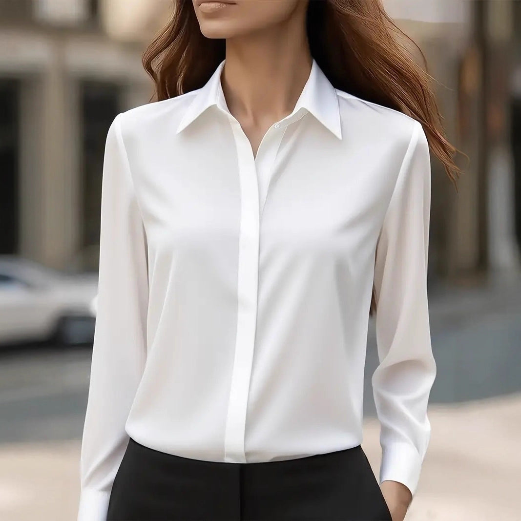 Luna | Women's Elegant Silk Blouse Timeless