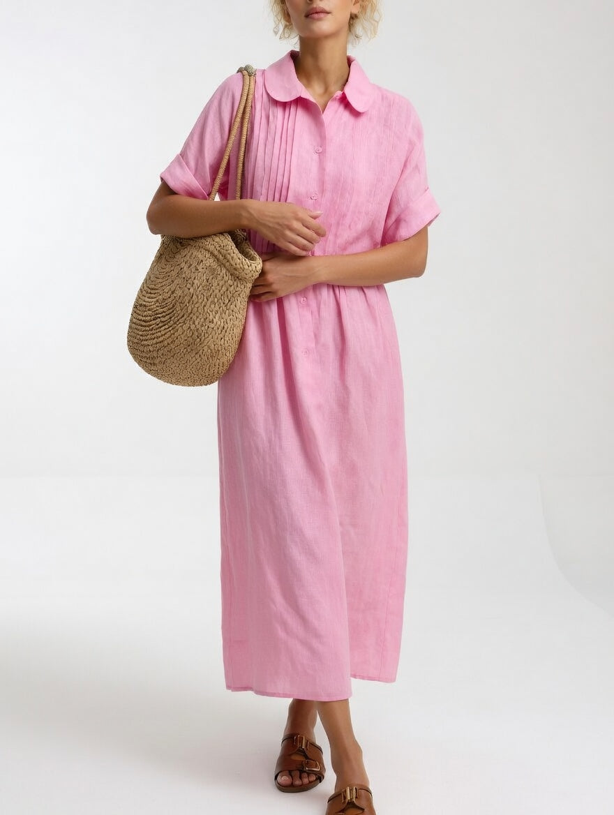 Elara™ | Shirt Dress