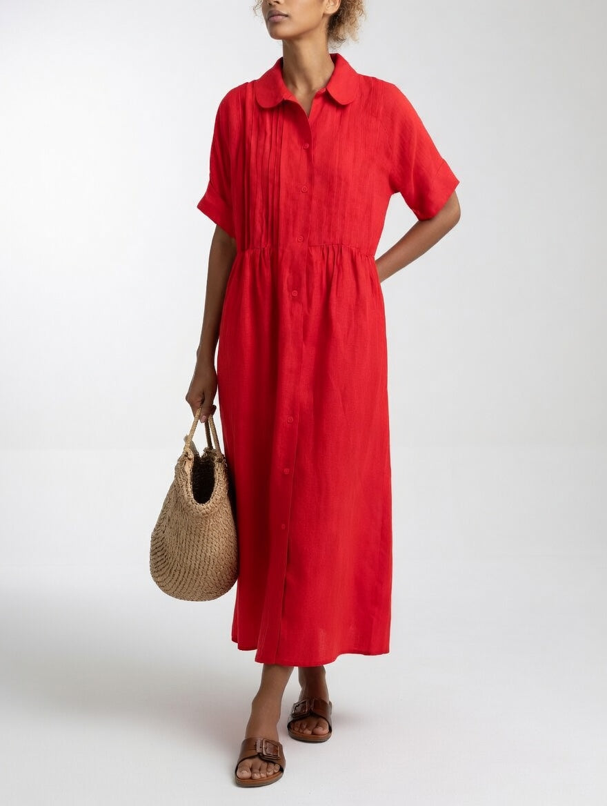 Elara™ | Shirt Dress