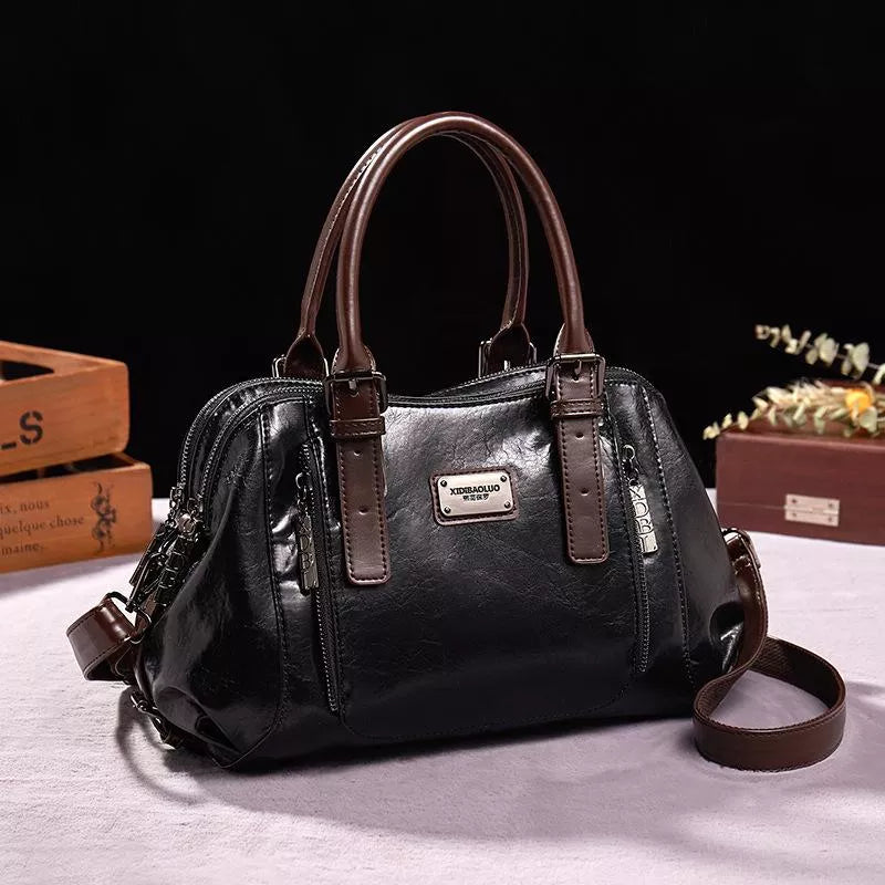EVELINE | CHIC LEATHER BAG