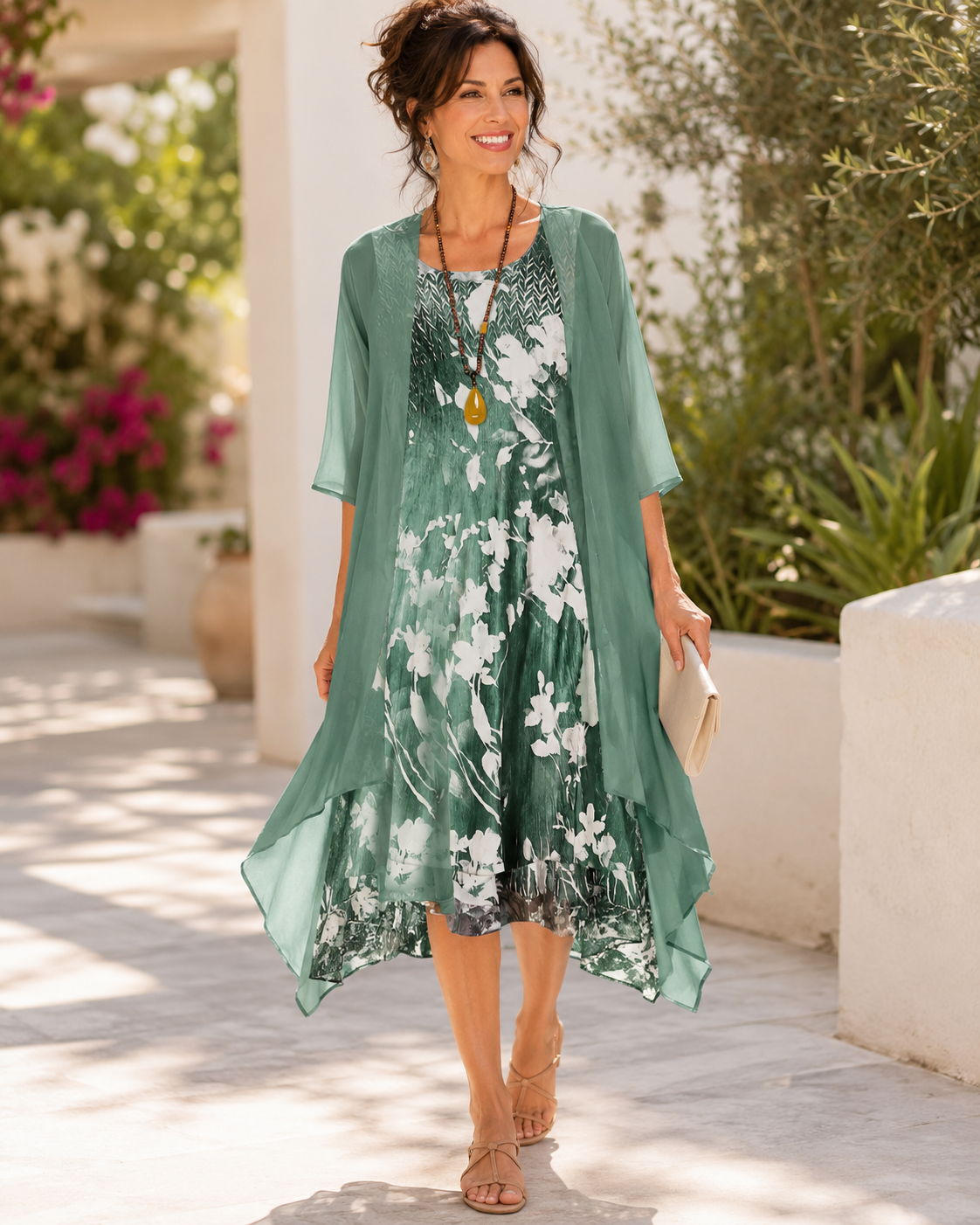 Coral London | Olivia Breezy Two Layer Dress