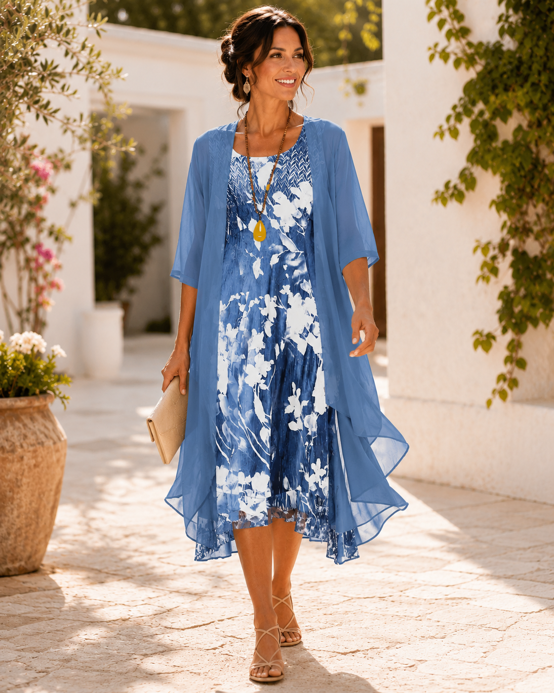 Coral London | Olivia Breezy Two Layer Dress